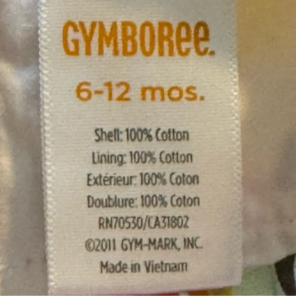 Gymboree Girls 6-12 Months‎ Dress Aloha Sunshine Tropical Flower Sundress